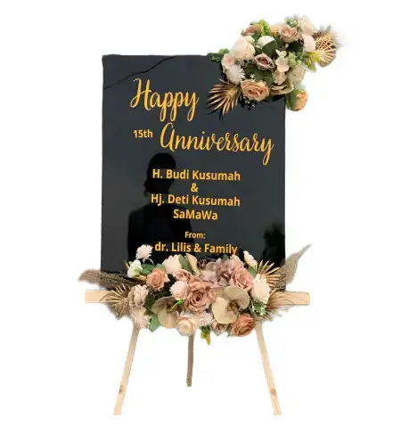 Papan Bunga Akrilik Dermaji